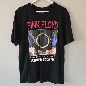 Pink Floyd L 90s Grunge Indie Sleeze Festival Graphic Screenprint Band T-Shirt